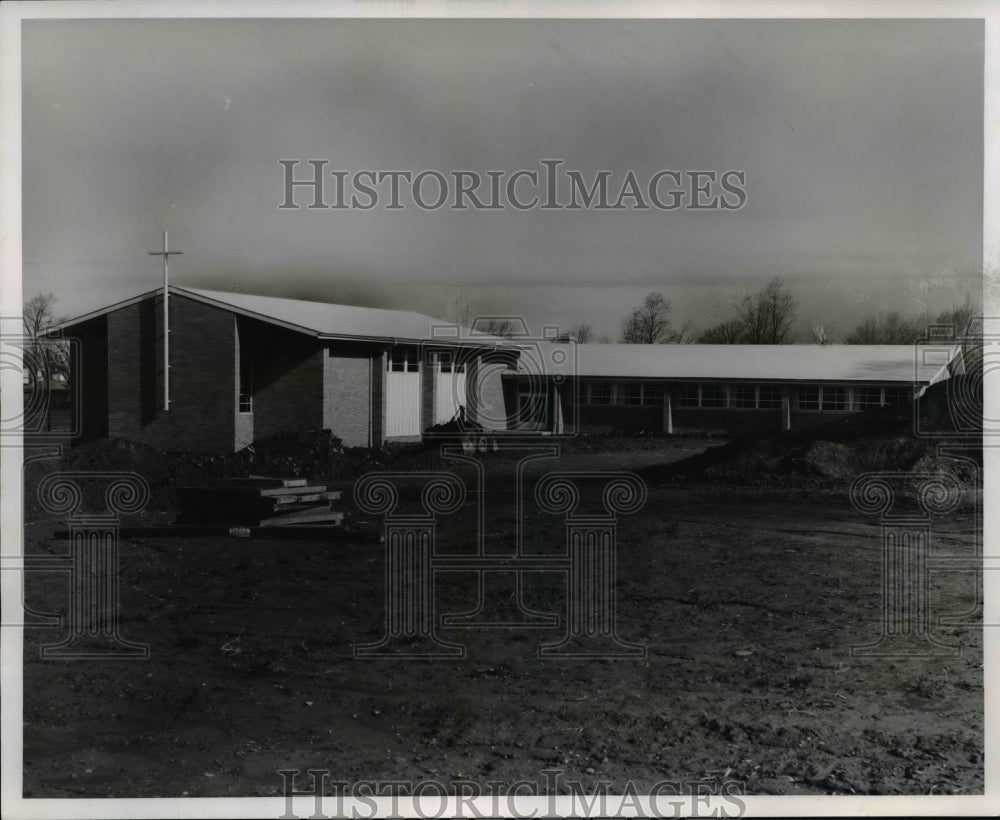 1963 Press Photo The North Royalton Christian Church - cva89840 - Historic Images