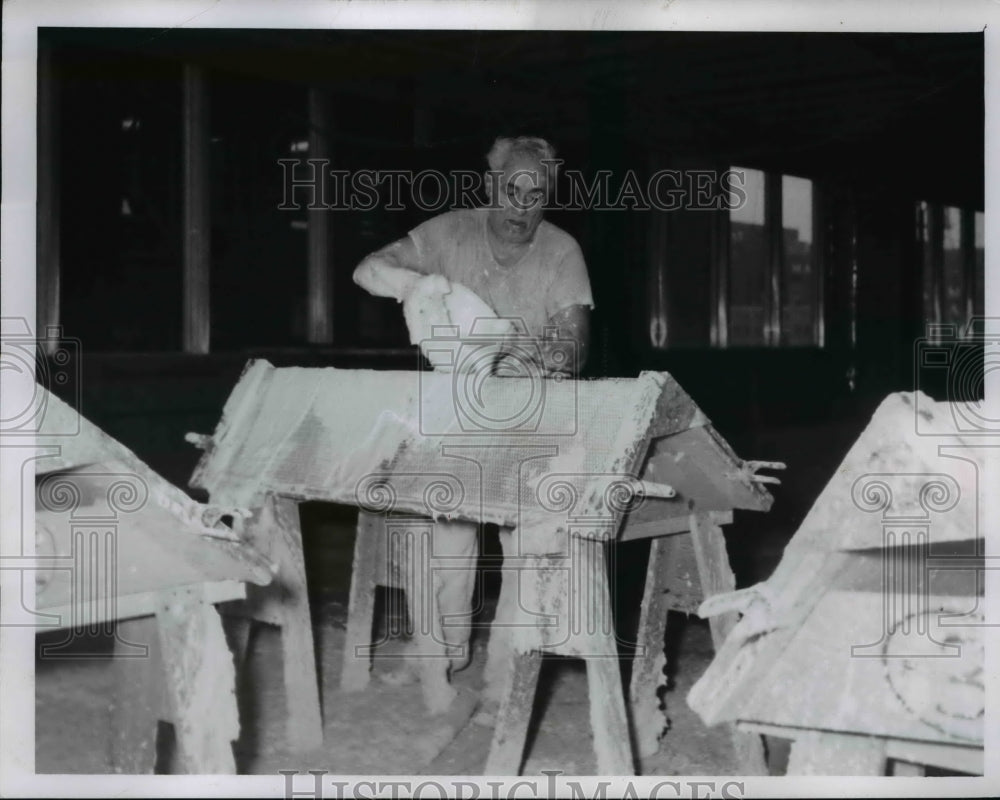 1960 Press Photo Illuminating Co. Building construction - cva89863 - Historic Images