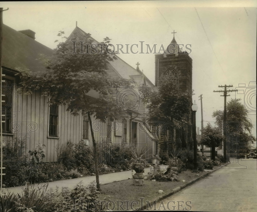 1932 Press Photo Mark&#39;s Episcopal Church at Franklin Ave - cva89874 - Historic Images