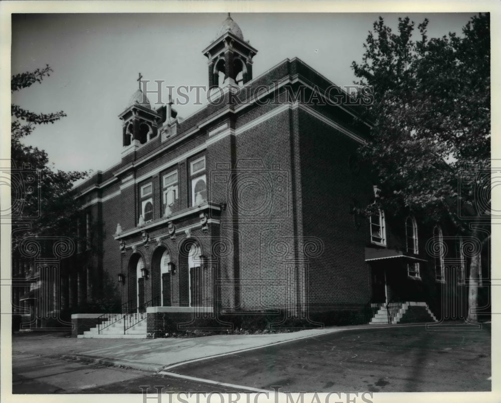 1978 Press Photo St. Wendelin Church, Columbus Rd., Cleveland, Ohio - Historic Images