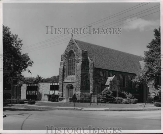 1961 Press Photo First English Lutherian Church in 2419 Euclid Hts. Blvd. - Historic Images