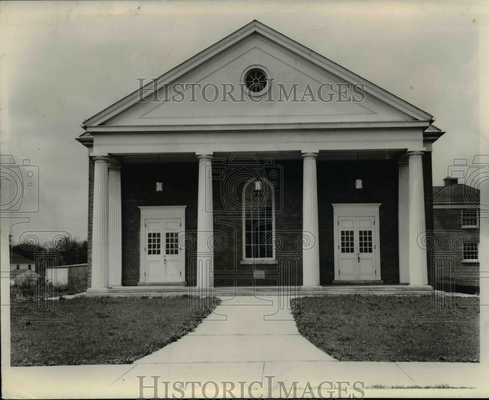 1944, Interior of Fairview Baptist Church - cva90101 - Historic Images