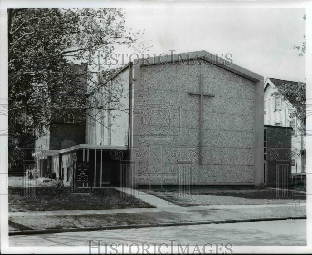 1960 Press Photo The West Boulevard Christian Church - cva90320 - Historic Images