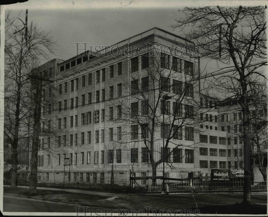 1933 Press Photo New T.B. Building at City Hospital - cva90544-Historic Images