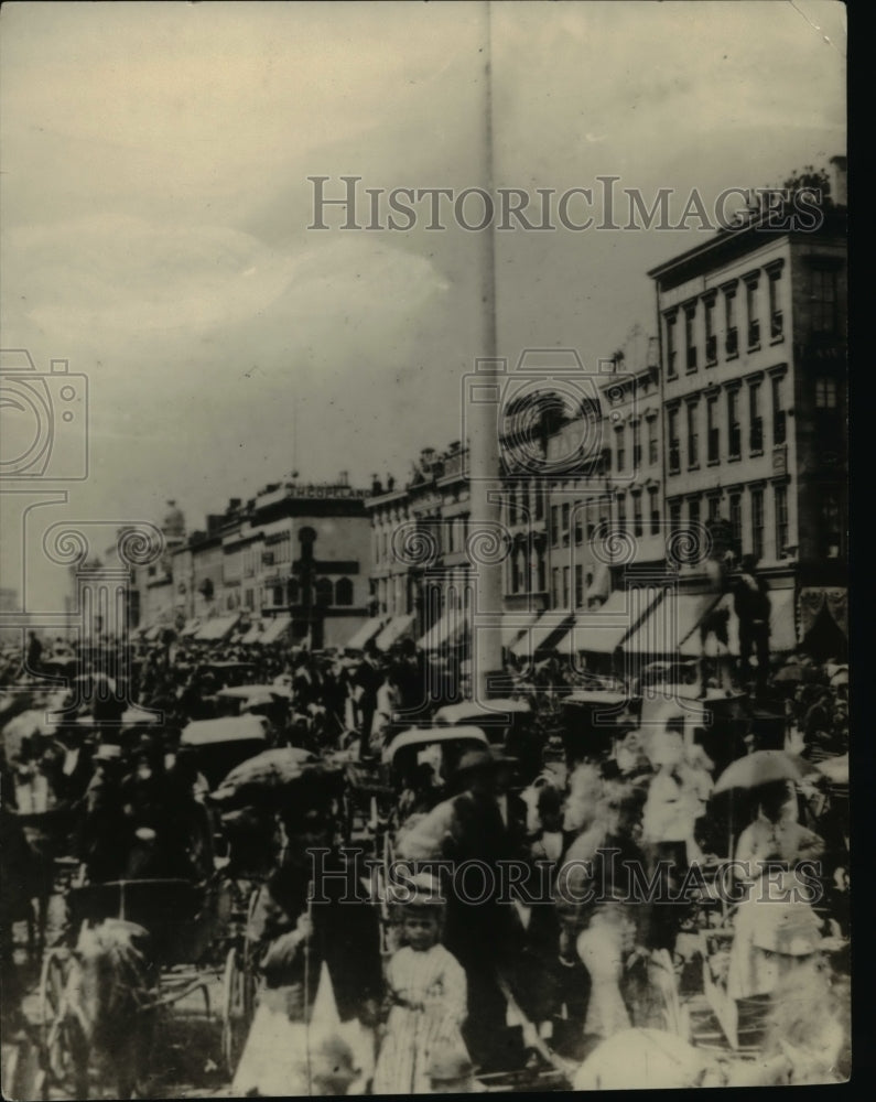 1924 Press Photo The 1875 North side W. Superior from Square - cva90820-Historic Images