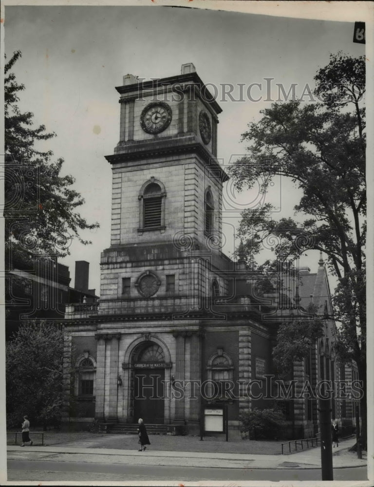 1950 Press Photo Church of the Master- minus tower top - cva91508 - Historic Images