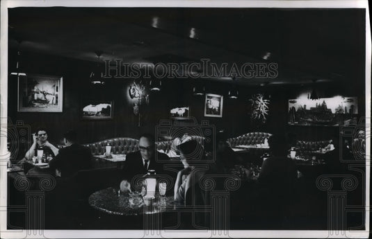 1967 Press Photo Da Vinci's restaurant - cva92306 - Historic Images