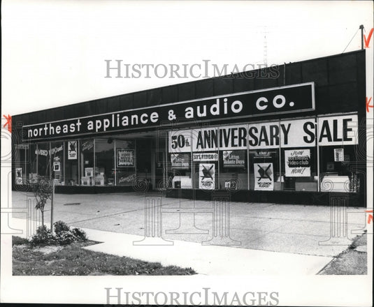 1984 Press Photo Northeast Appliance, Mentor Store - Historic Images