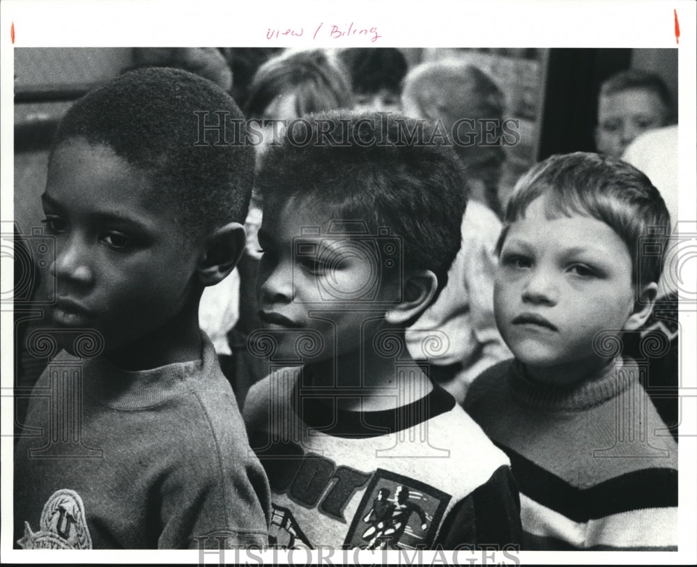 1991 Press Photo Lunch time at Tremont Elementary School - cva93175 - Historic Images