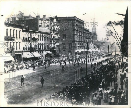 1974 Press Photo Superior & E. 6th Street, 1900 - cva93352 - Historic Images