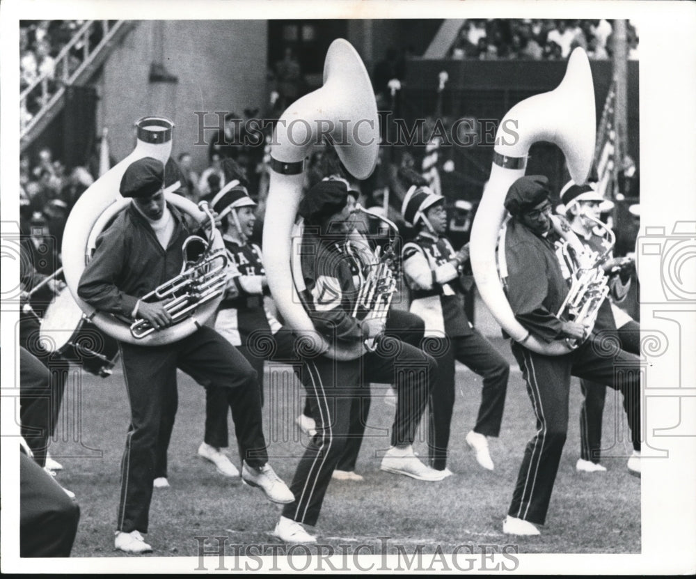 1970 Scott Brainard from Alliance High School Lost the Bell of Horn - Historic Images