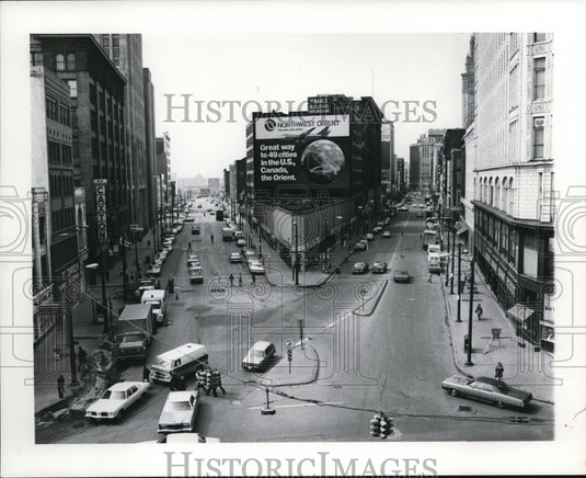 1978 Press Photo General View of Prospect Ave instersection - cva94149 - Historic Images
