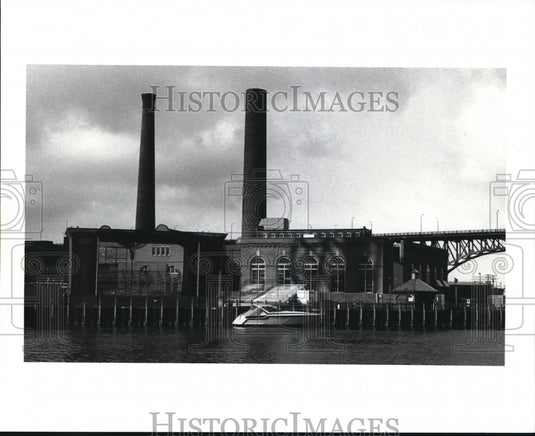 1989 Press Photo Exterior of Powerhouse - Historic Images