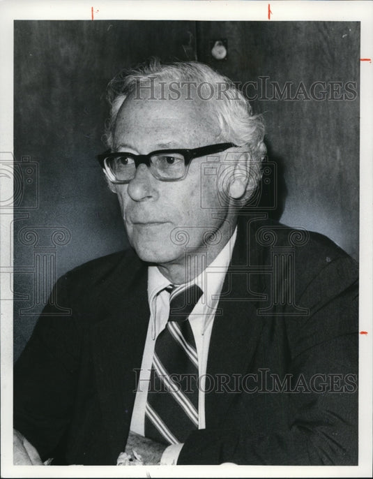 1976 Press Photo Amb.Douglas Heck Head of U.S.State Dept. Combatting Terrorism - Historic Images