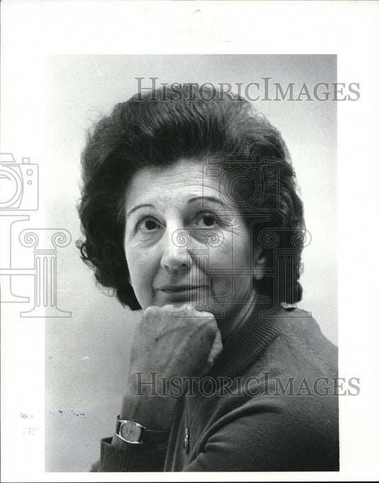 1986 Press Photo Kathy Haraszthy, Hungarian freedom fighter - cva94306 - Historic Images