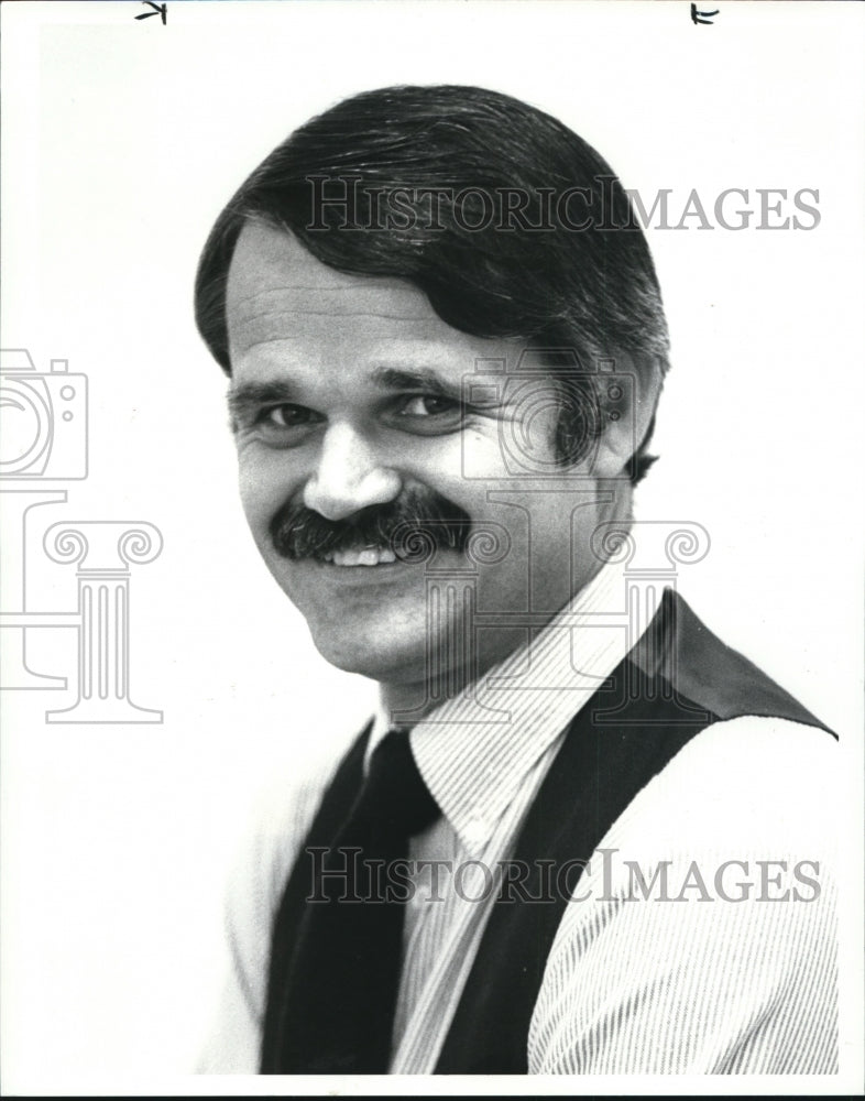 1986 Press Photo Werner Lange, 11th District Candidate - Historic Images