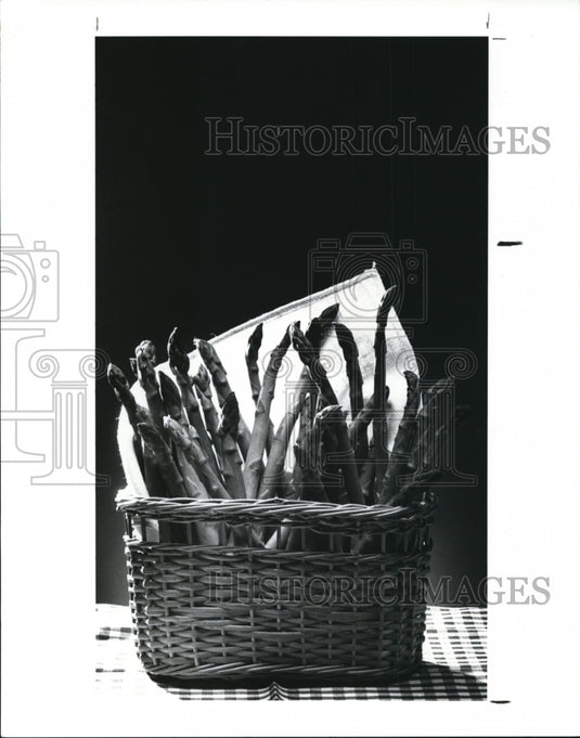 1989 Press Photo Asparagus - Historic Images