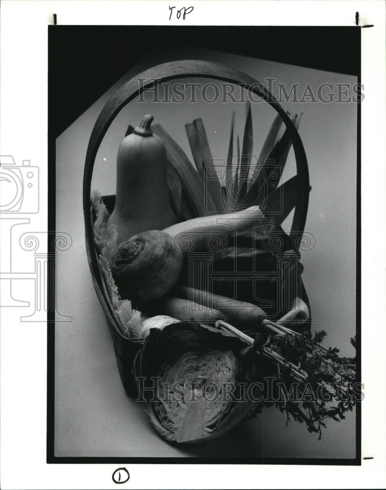 1990 Press Photo Winter vegetables - cva94406 - Historic Images