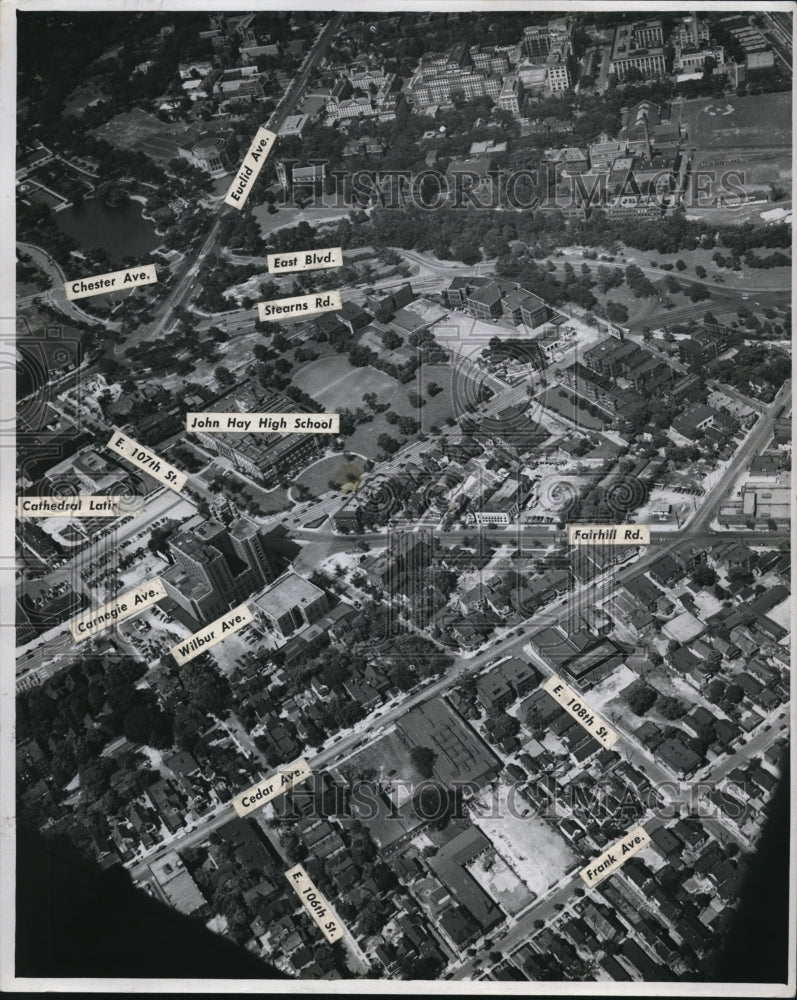 1946 The Airviews at East Side Street  - Historic Images