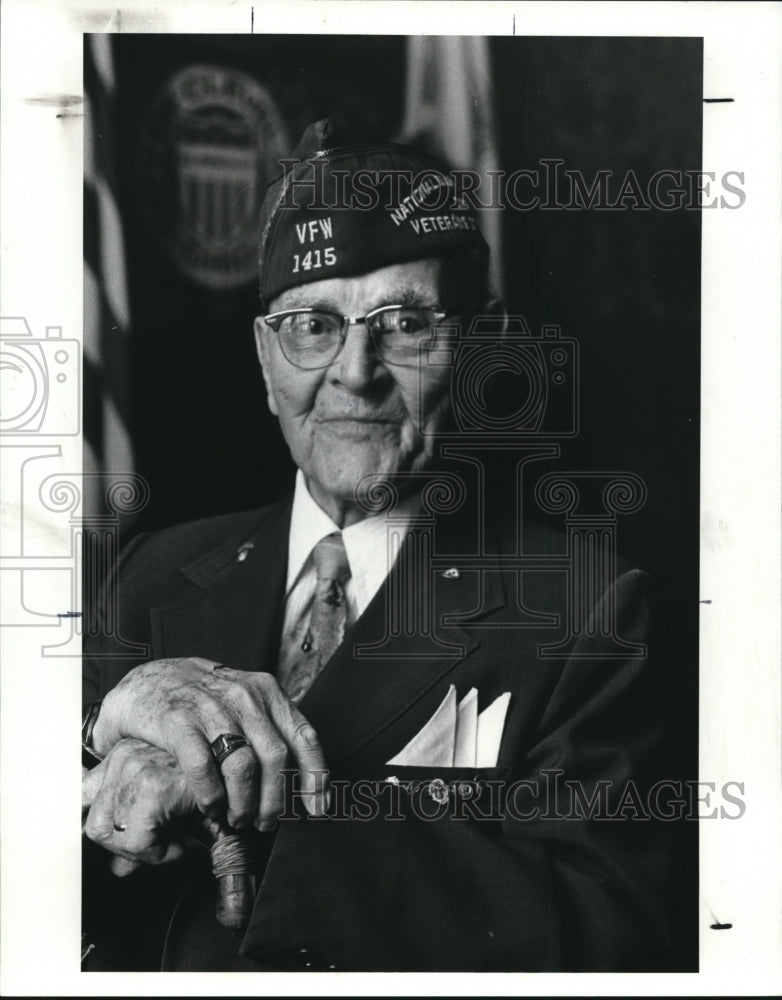 1987 Press Photo Chester Koch - Historic Images