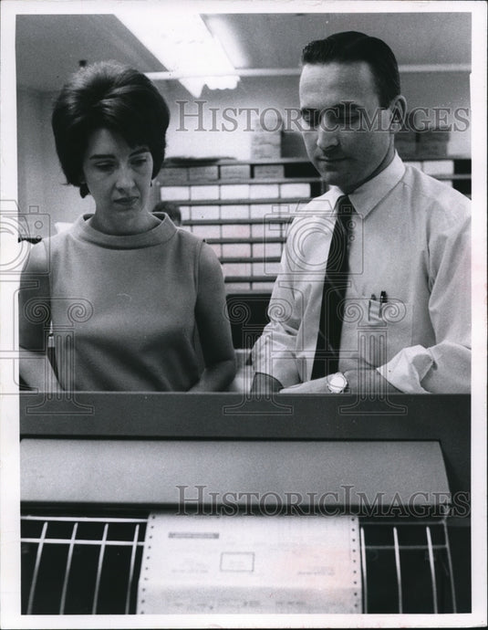 1968 Press Photo Roy Schinagle, Marketing and Research Dept. - cva94669-Historic Images