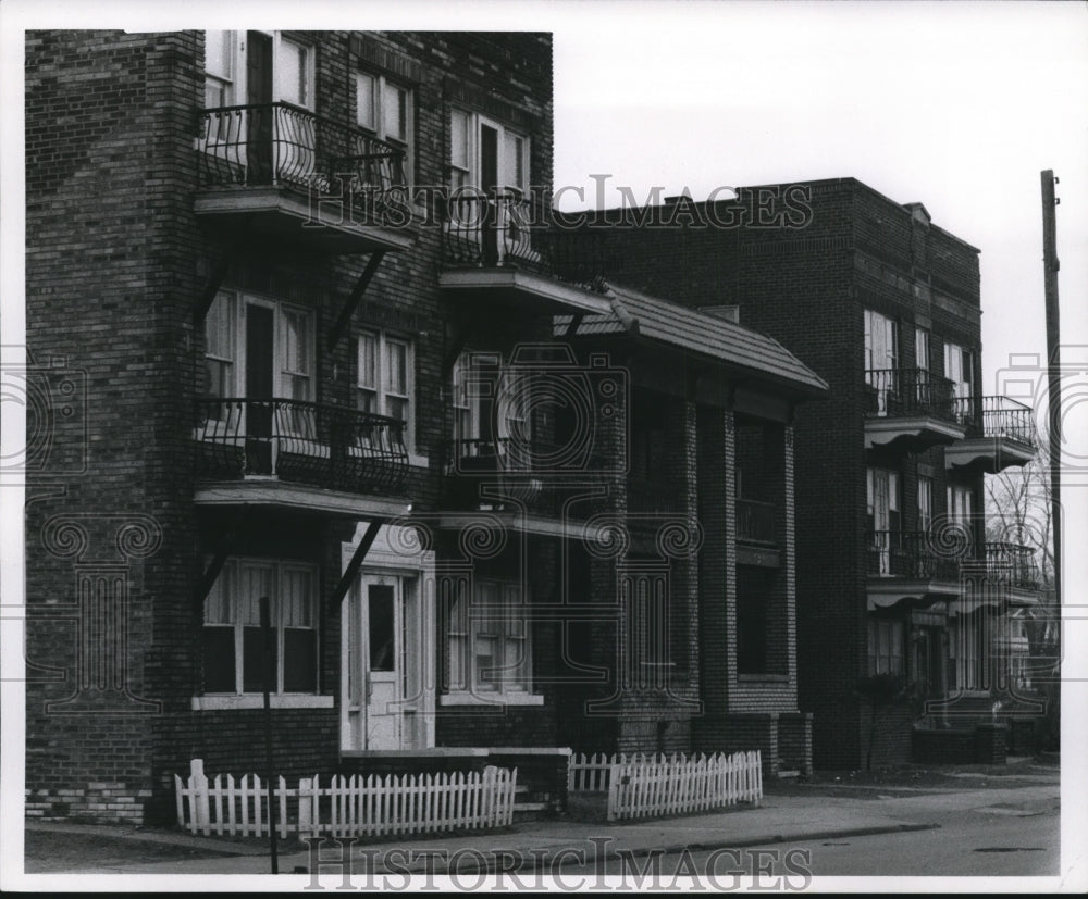 1970 Apartment on Doan Street, Cleveland  - Historic Images