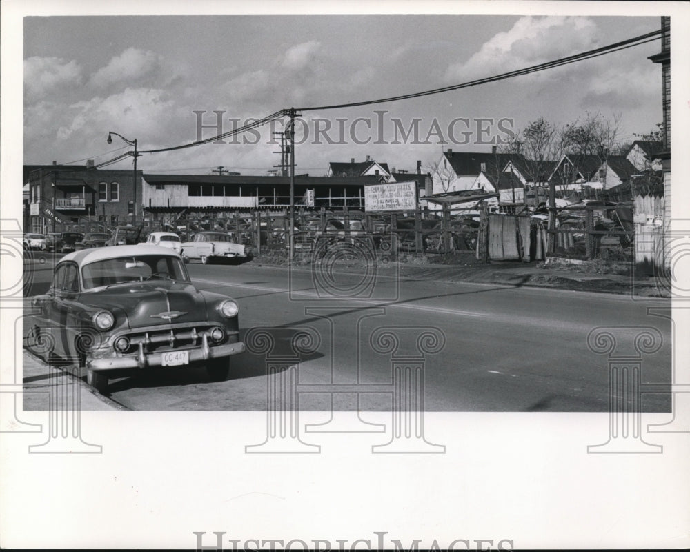 1959 Press Photo Susman Auto Parts yard at 2963 E. 55th Street - cva94826 - Historic Images