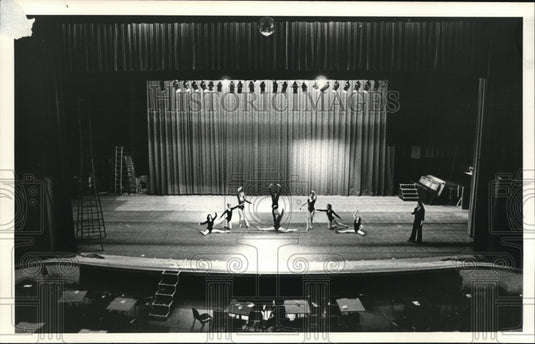 1980 Press Photo The Stage at Palace Theater - Historic Images