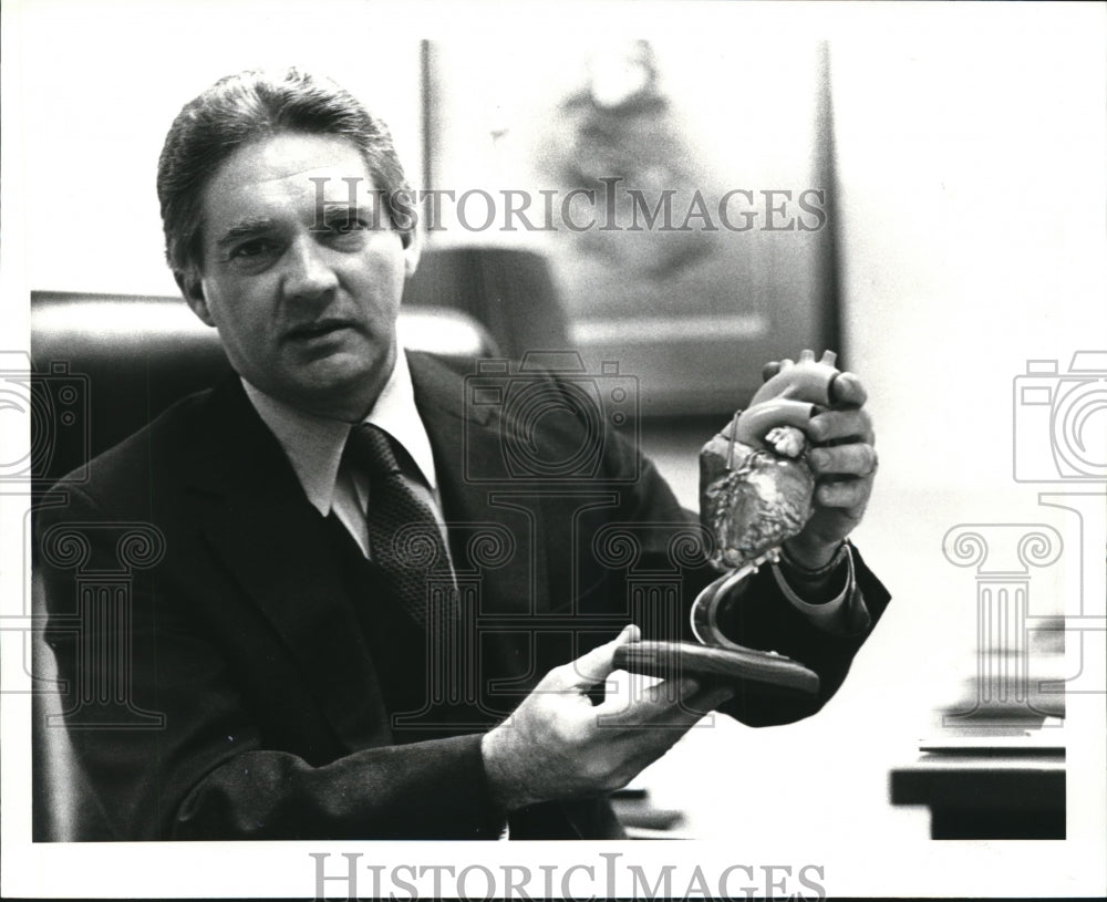 1983 Press Photo Lawyer John Lancione - Historic Images