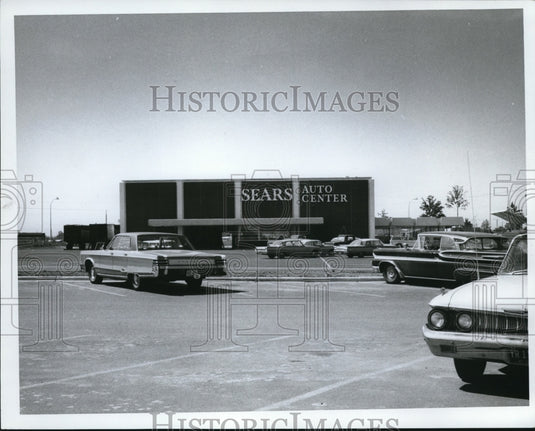 1970 Sears & Roebuck at Midway Mall  - Historic Images