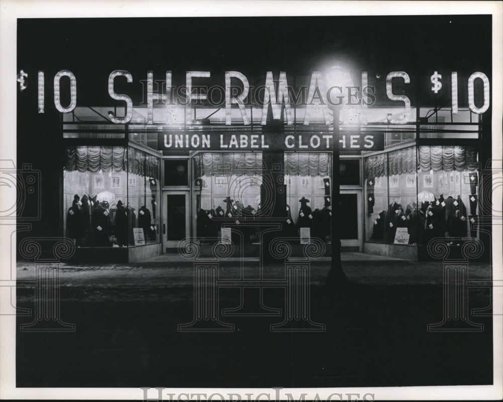 1965 Shermans before World War I on W 9th St  - Historic Images