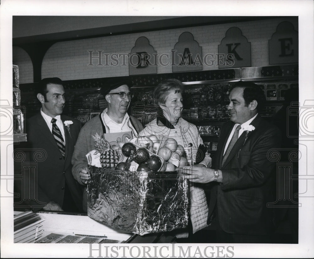 1970 Mr. and Mrs. Herrmann in honor of being the very 1st customers - Historic Images