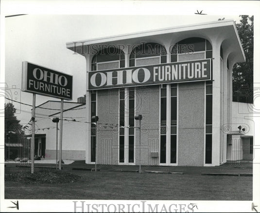 1984 Press Photo The Ohio Furniture store - Historic Images