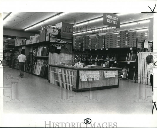 1985 Press Photo The Do it Yourself Home Warehouse store - Historic Images
