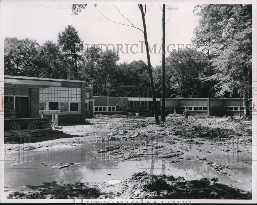 1953 Press Photo Severance Milliken Elementary School, Cleveland Hts - cva95954 - Historic Images