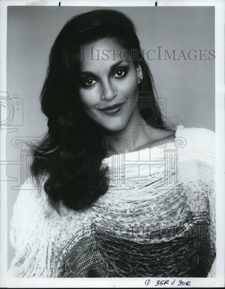 1981 Press Photo Jayne Kennedy American Actress and Sportscaster. - cva96068-Historic Images