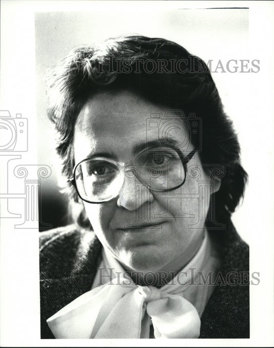 1986 Press Photo Sister Mary Glennon, Dean of Institutional Advancement - Historic Images