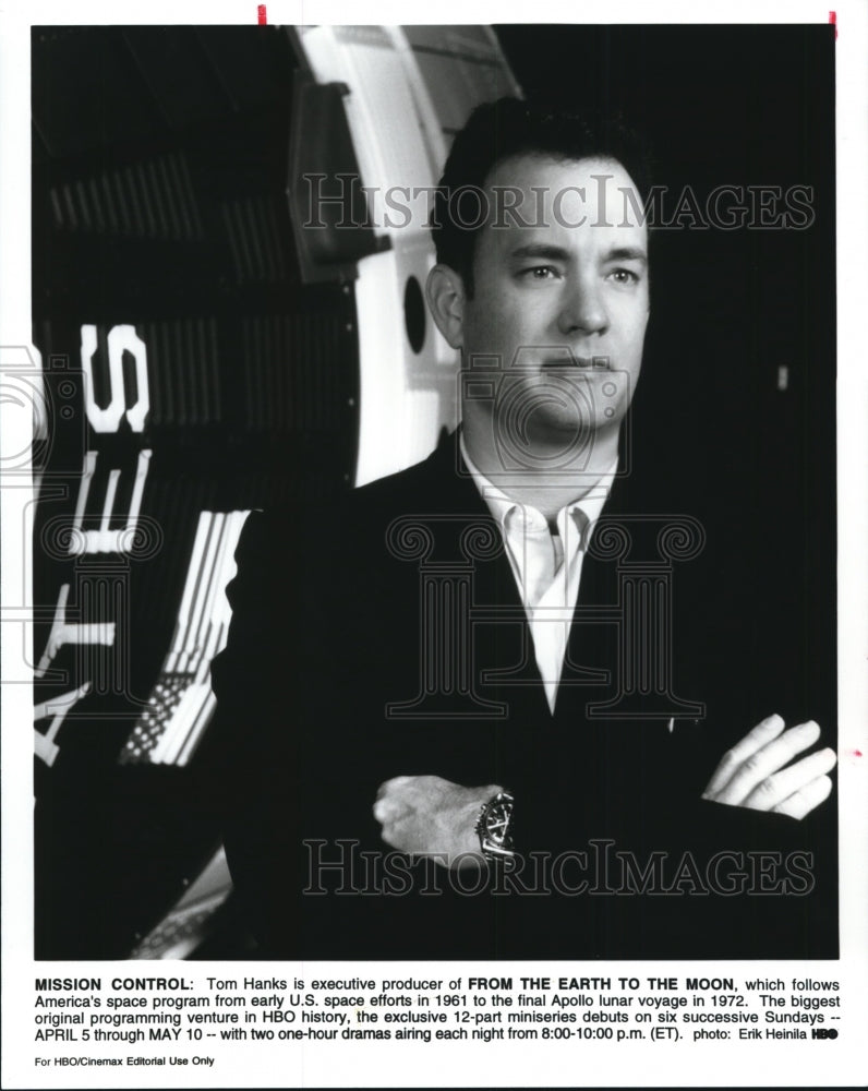 1999 Press Photo Hollywood Actor Tom Hanks - cva96123 - Historic Images