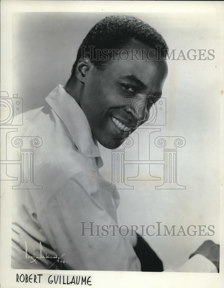 1968 Press Photo Robert Guillaume On Comedy Series Benson - Historic Images