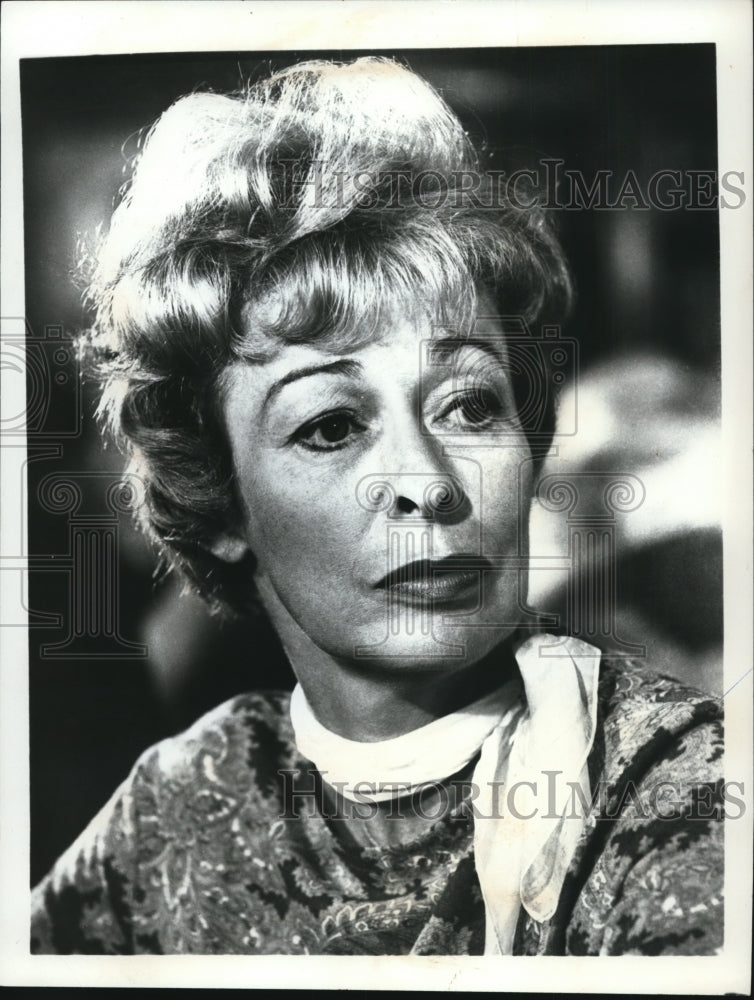 1973 Press Photo Eileen Heckart American Film and Stag, Television Actress.-Historic Images