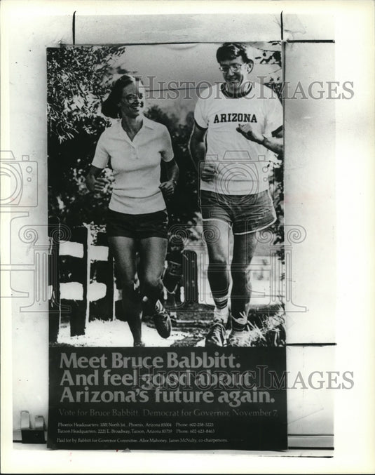 1979 Press Photo Bruce & Hattie Babbitt - Historic Images
