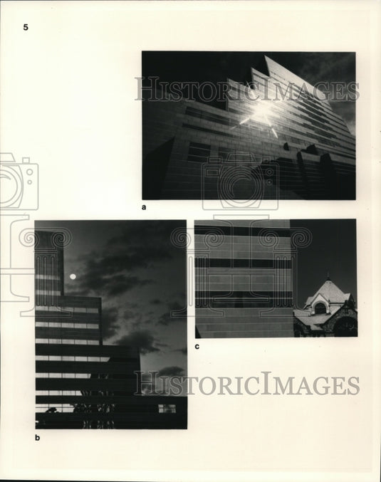 1985 Press Photo The Cleveland Clinic Foundation's Campus - Historic Images