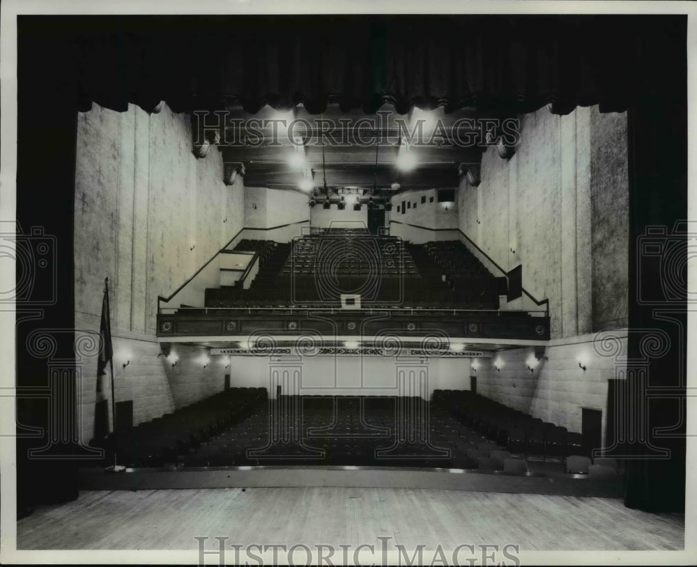 Little theater in the Cleveland Convention Center  - Historic Images