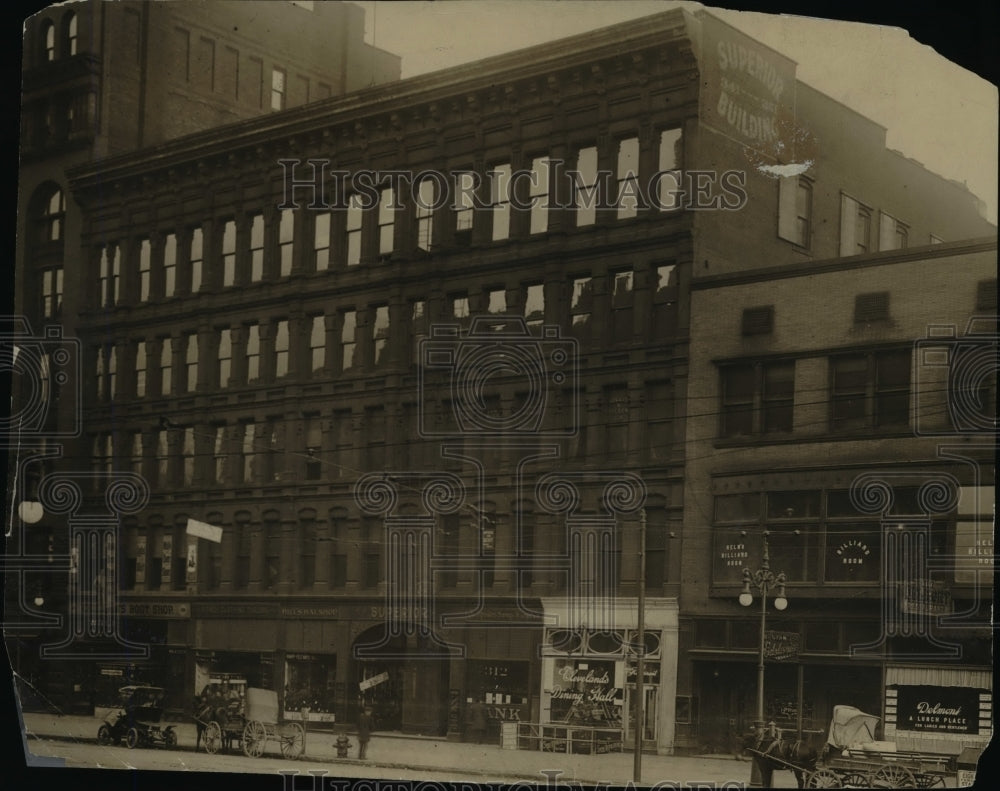 Press Photo Exterior view of the Superior Building - cva96926-Historic Images