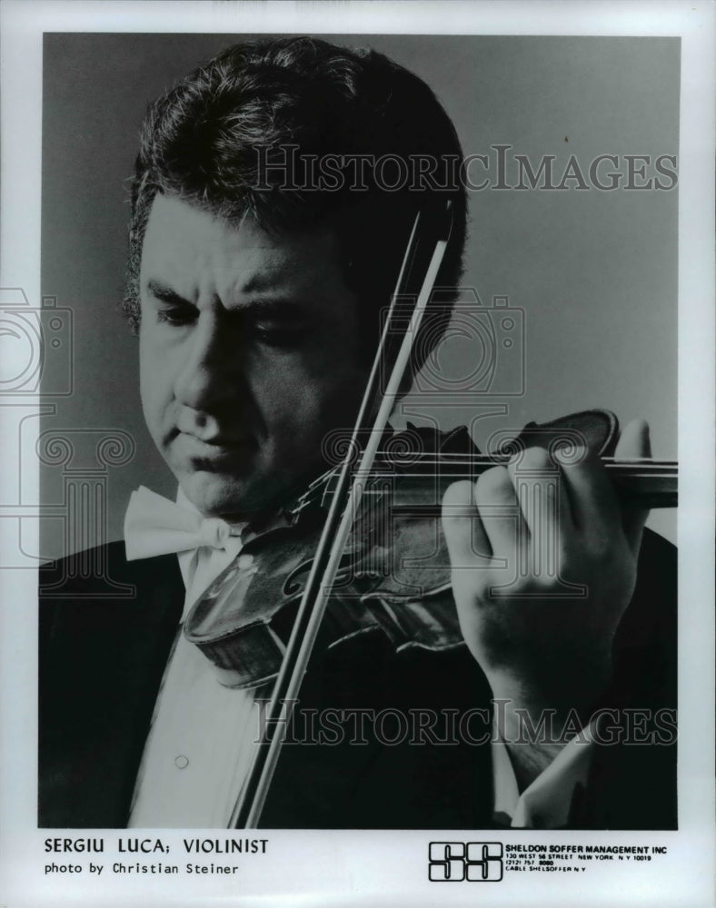 Sergiu Luca, violinist  - Historic Images