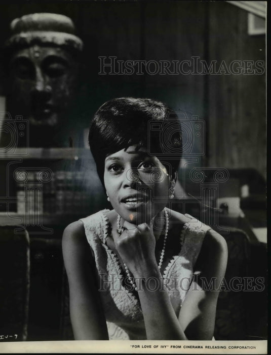 1968 Press Photo Abbey Lincoln in-For Love of Ivy - cva97708 - Historic Images