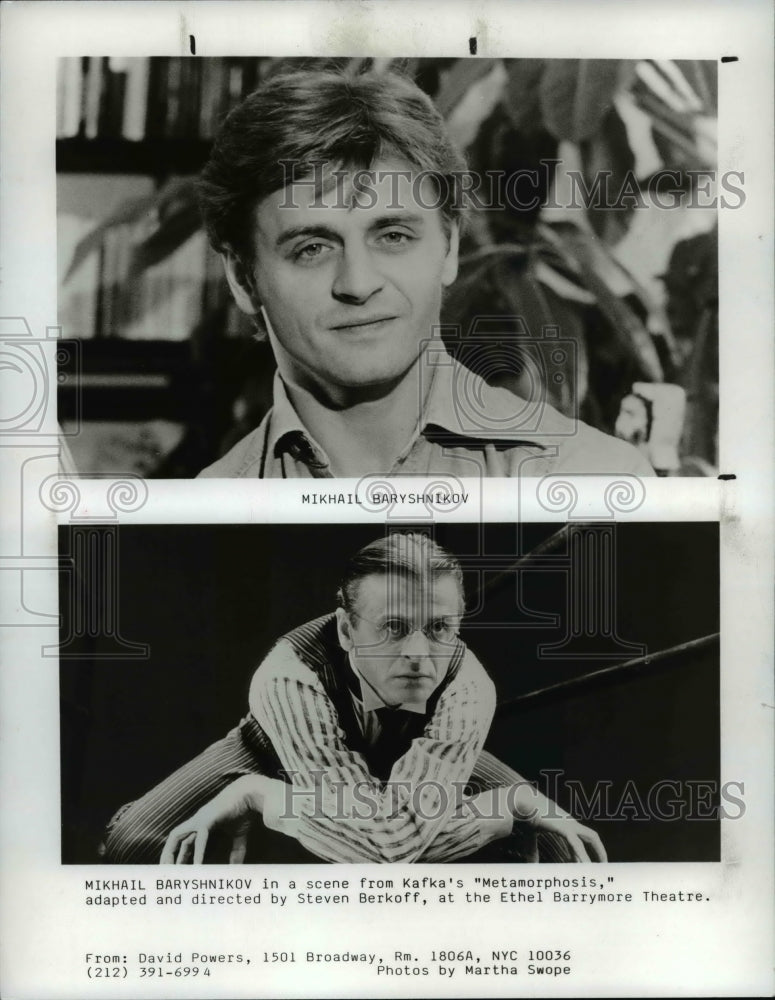 1989 Press Photo Mikhail Baryshnikov - Historic Images