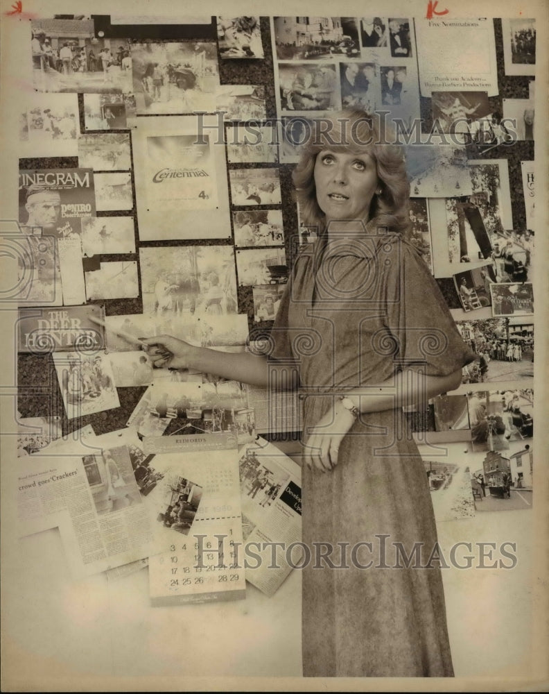 1980 Press Photo Mari Barnum - Historic Images