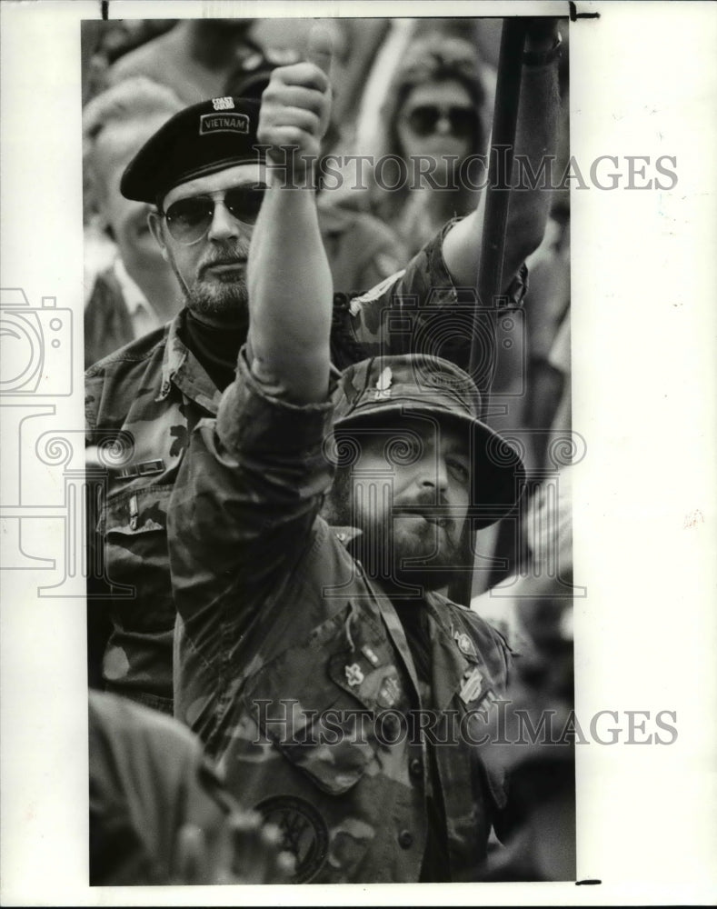 1988 Press Photo Vietnam Veteran&#39;s Parade - cva97872- Historic Images