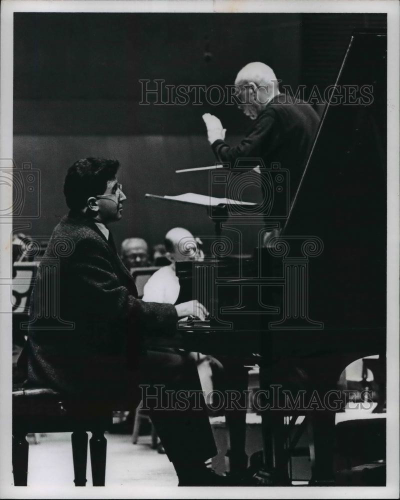 1969 Peter Franel and George Szell  - Historic Images